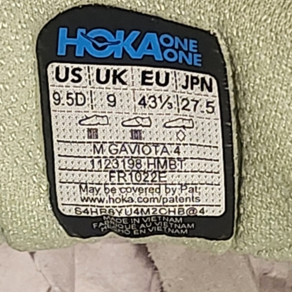 Hoka White Running Shoes - Picture 3 of 12